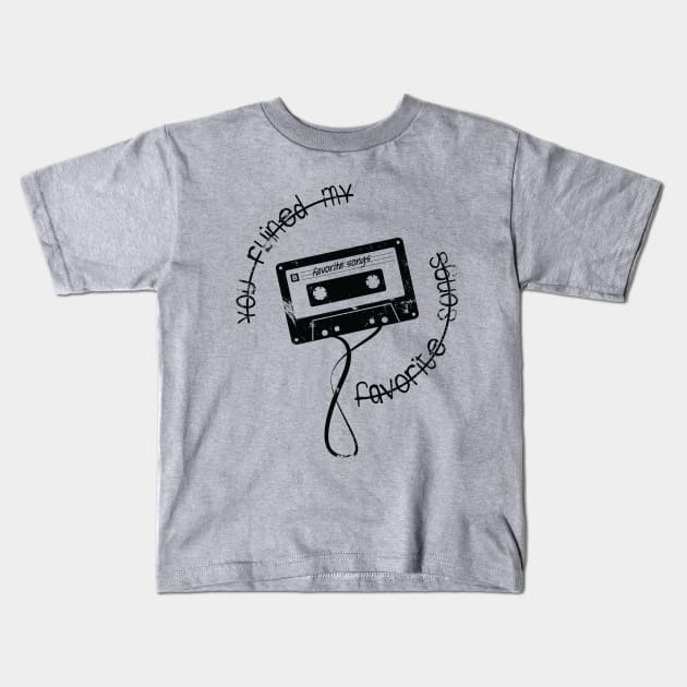 Ruined Songs Kids T-Shirt by ViiperPiilot